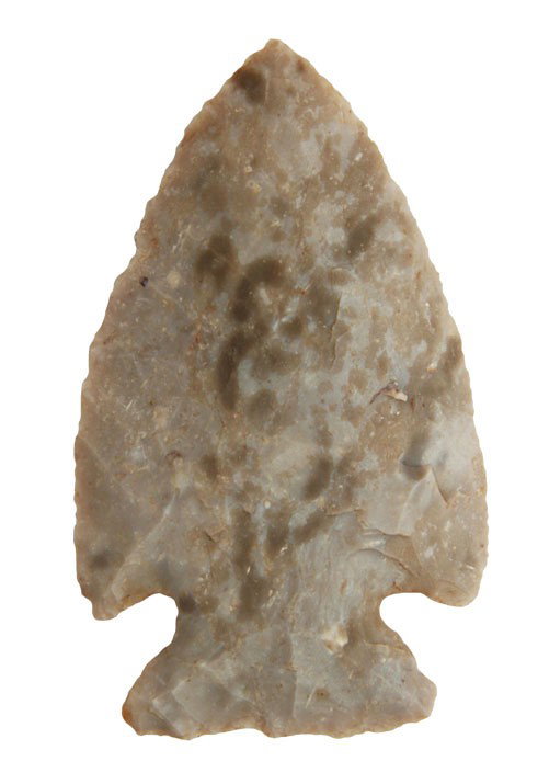 3 1/8" Snyders. Clark Co, MO. Partain Paper*: 3 1/8" Snyders. Clark Co, MO. Ex-Holland Higgs, Terry Allen, Ed Meiners. Spotted material (possibly Boone Chert) Partain Paper