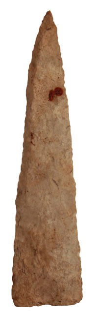 6 7/16" Stanfield. Davis G10 and Rogers Papers: 6 7/16" Stanfield. MO. Large and very fine beveled example. Thin (see photo. An old Ed Buel piece. Davis G10 and Rogers Papers. Pictured in Partain Relics