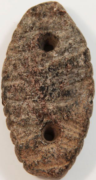 3" Hardstone Gorget. Tallied. Eastern Tennessee: 3" Hardstone Gorget. Tallied. Eastern Tennessee