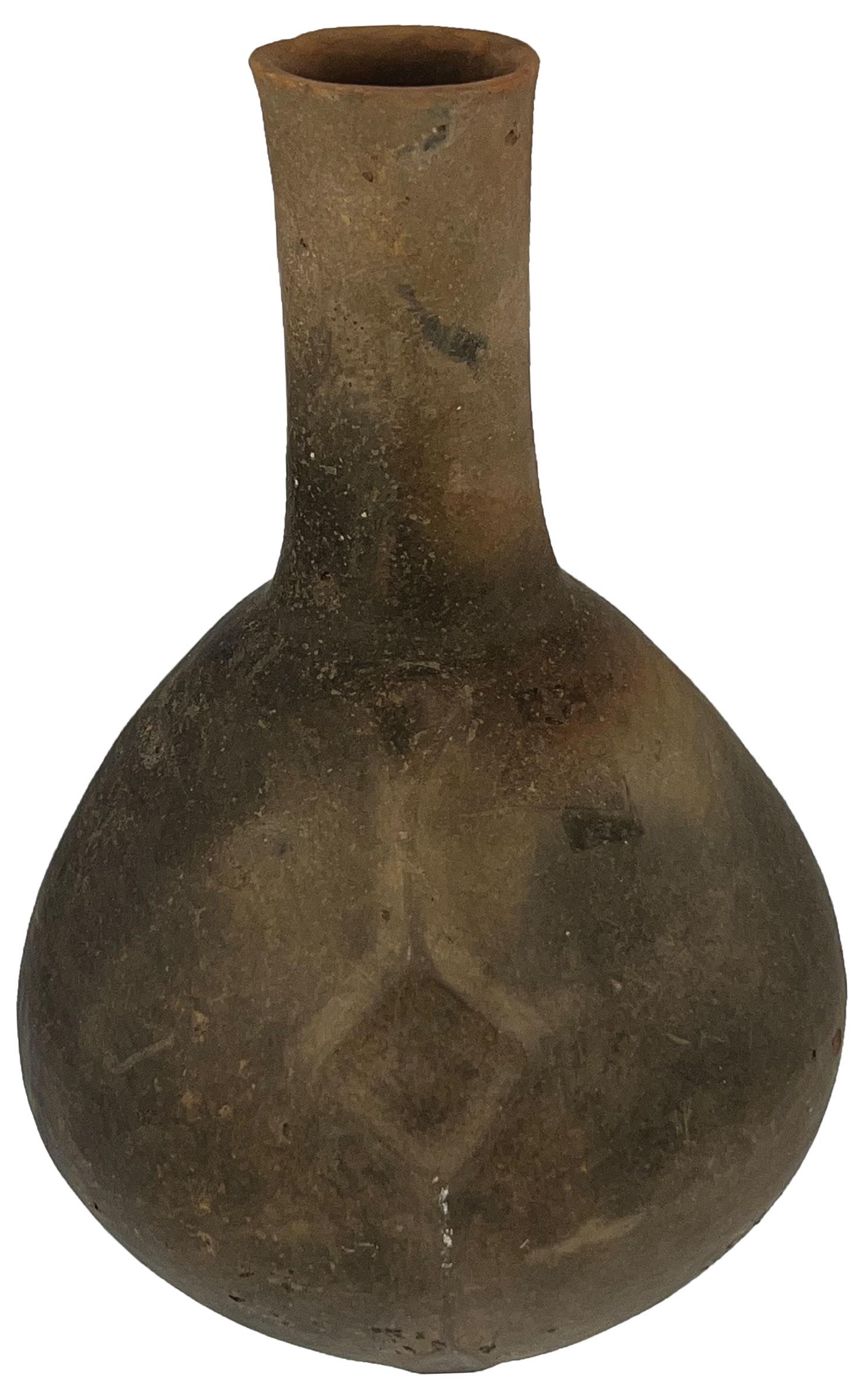 7 3/4" H. Caddo Blakely Applique Bottle.  Clark Co, AR.  Rare Blakely type.  Some professional (1 of 7)