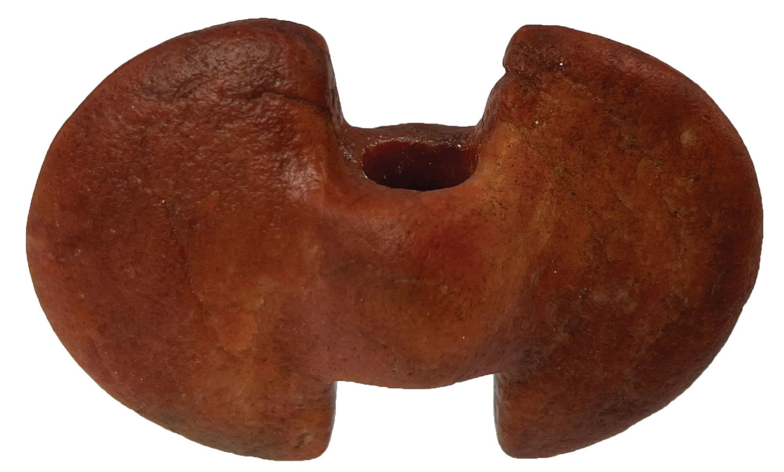 3 5/8" Quartz Butterfly Bannerstone.  Brown Co, IL.  Well made.  A nicely and evenly weathered (1 of 6)