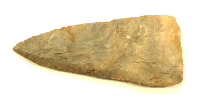 4 3/4" Cobbs Knife. Jefferson Co, KY. Jackson COA: 4 3/4" Cobbs Knife. Jefferson Co, KY. Ex-Dr. John Ryan. Dover. Jackson COA