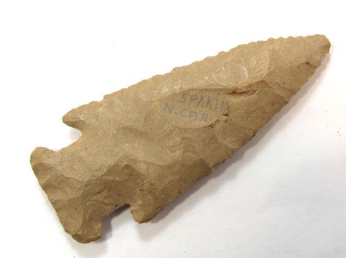 3 1/2" Knobbed Hardin. Sparta, NC. Davis G9 Paper: 3 1/2" Knobbed Hardin. Sparta, NC. Rare North Carolina Hardin. Davis G9 Paper