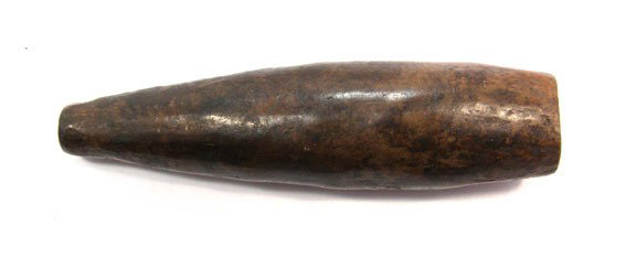 4 3/8" Claystone Tube Pipe. Greene Co, TN: 4 3/8" Claystone Tube Pipe. Great polish. Ex-Hal Noe. Greene Co, TN
