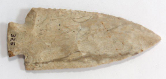 3 3/4" Hardin. LaSalle Co, IL. Striped Flint: 3 3/4" Hardin. LaSalle Co, IL. Striped Burlington. Ex-Jayne