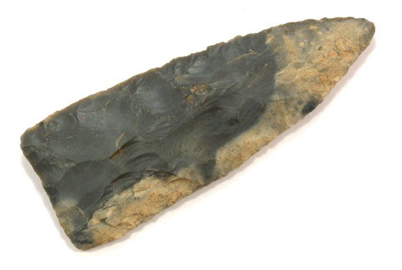 3 5/16" Copena Knife. Wayne Co, KY: 3 5/16" Copena Knife. High grade Wayne County Flint. Wayne Co, KY
