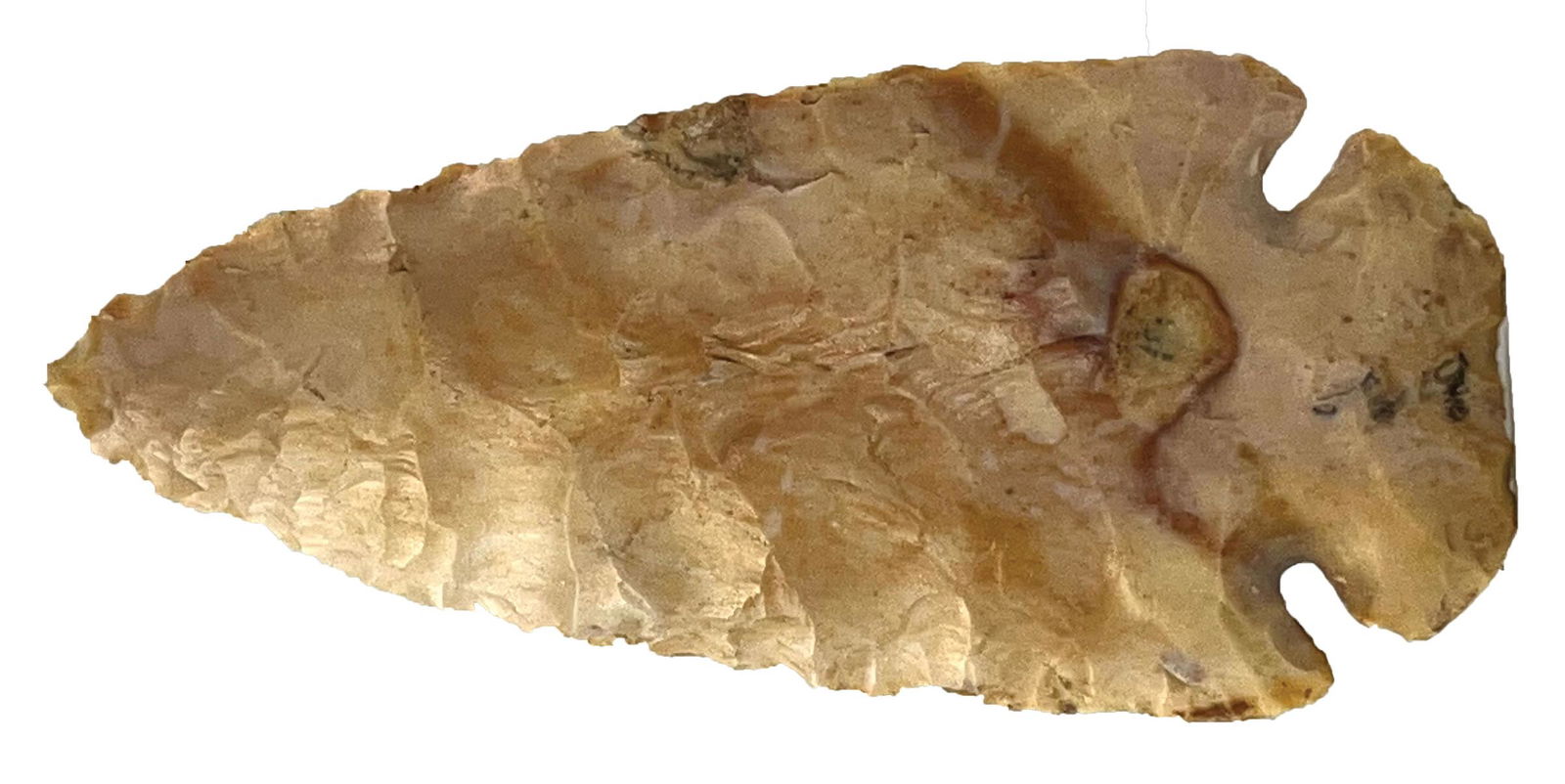 3 1/2" Flintridge Dovetail.  Rogers COA.  Ohio.  Found in 1972. (1 of 3)