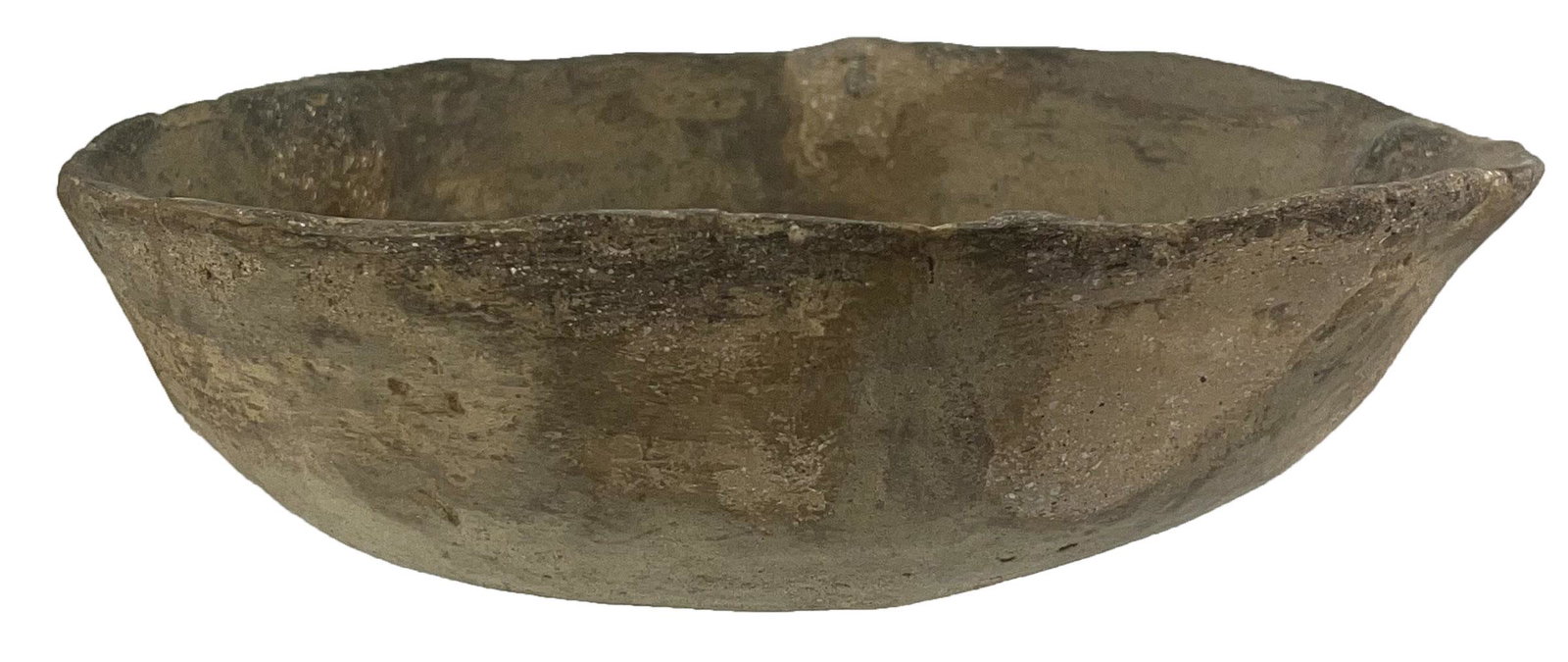 11 1/8" Ft. Ancient Cameo Bowl.  Ross Co, OH.  Davis COA.  A large Ohio ceramic. (1 of 6)