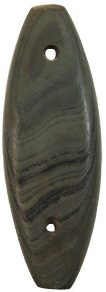 4 1/2” Elliptical Gorget. Pict. Helman. Davis: 4 1/2” Elliptical Gorget. Delaware Co, OH Pict in Ron Helman Collection, WW#10. Davis G9 Paper