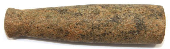 4 3/4” Tube Pipe. California. G10. Jackson COA: 4 3/4” Block End Tube Pipe. California. G10. Polished Green Steatite. Tapered end. Jackson Paper