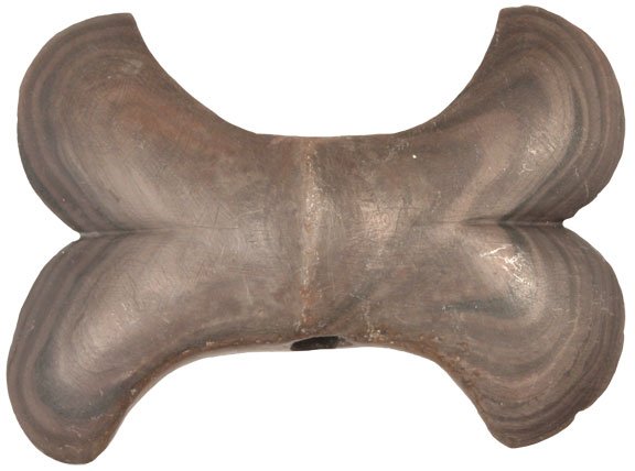 5 5/8” Double Crescent Bannerstone. Beanie Johns: Sale Highlight. 5 5/8” Double Crescent Bannerstone. Stark Co, OH. All prongs intact!. Ex-Duane Johnson, Dr. Copeland. Jackson and Partain Papers.