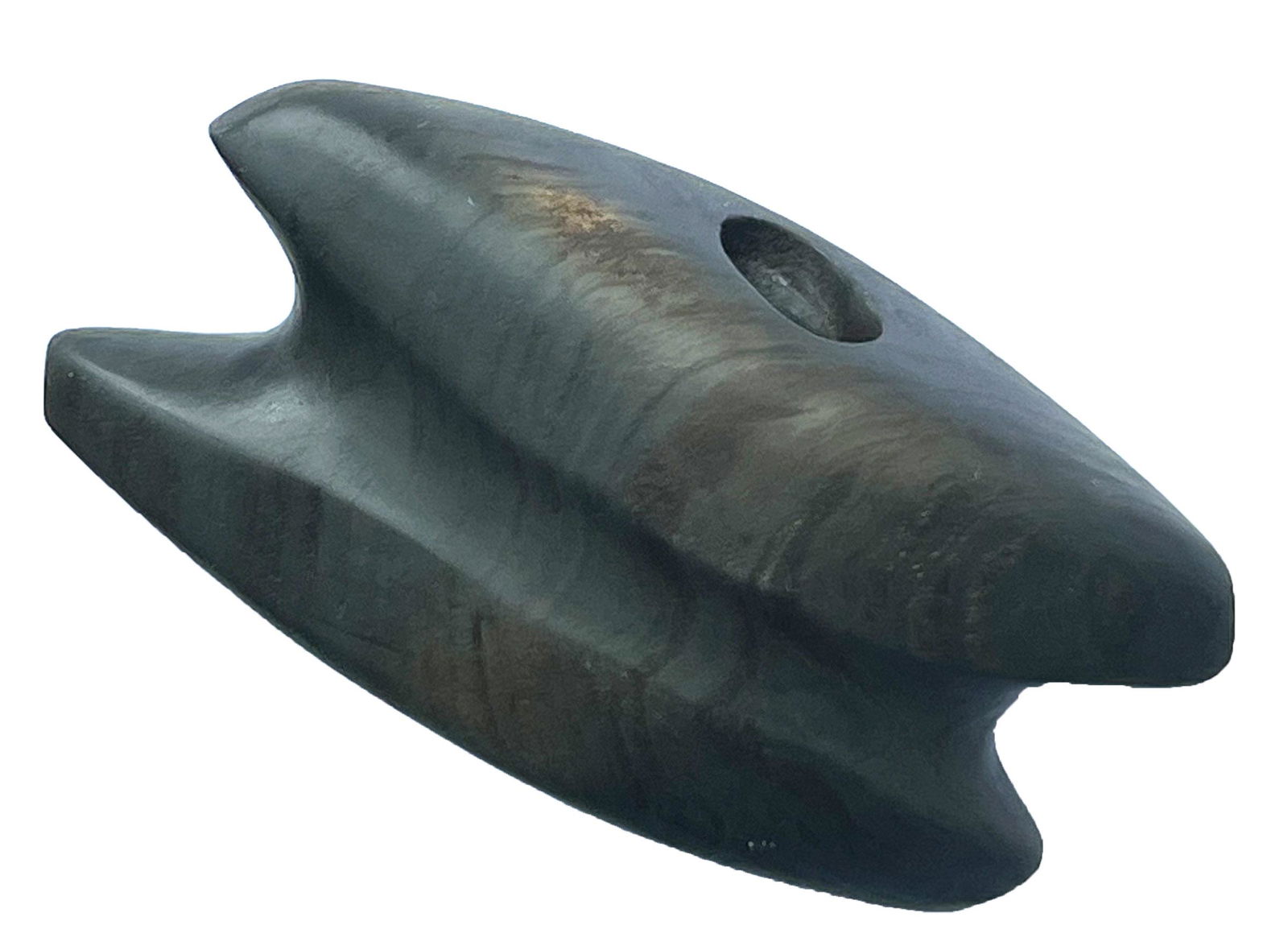 3 1/8" Reel Bannerstone Pictured In Knoblock. Allegan Co, Mi. Neat