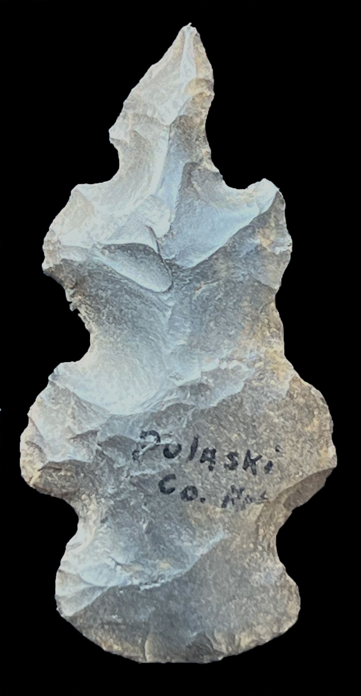 2 1/4" Eccentric.  Pulaski Co, AR.  Dickey COA (1 of 3)