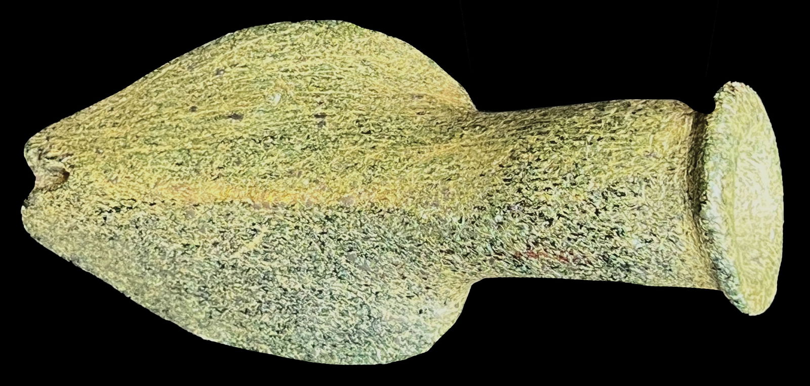 4 5/8" Monitor Pipe. Eastern Woodlands.  Very well made with arched bowl.  Ex-Rector. (1 of 8)