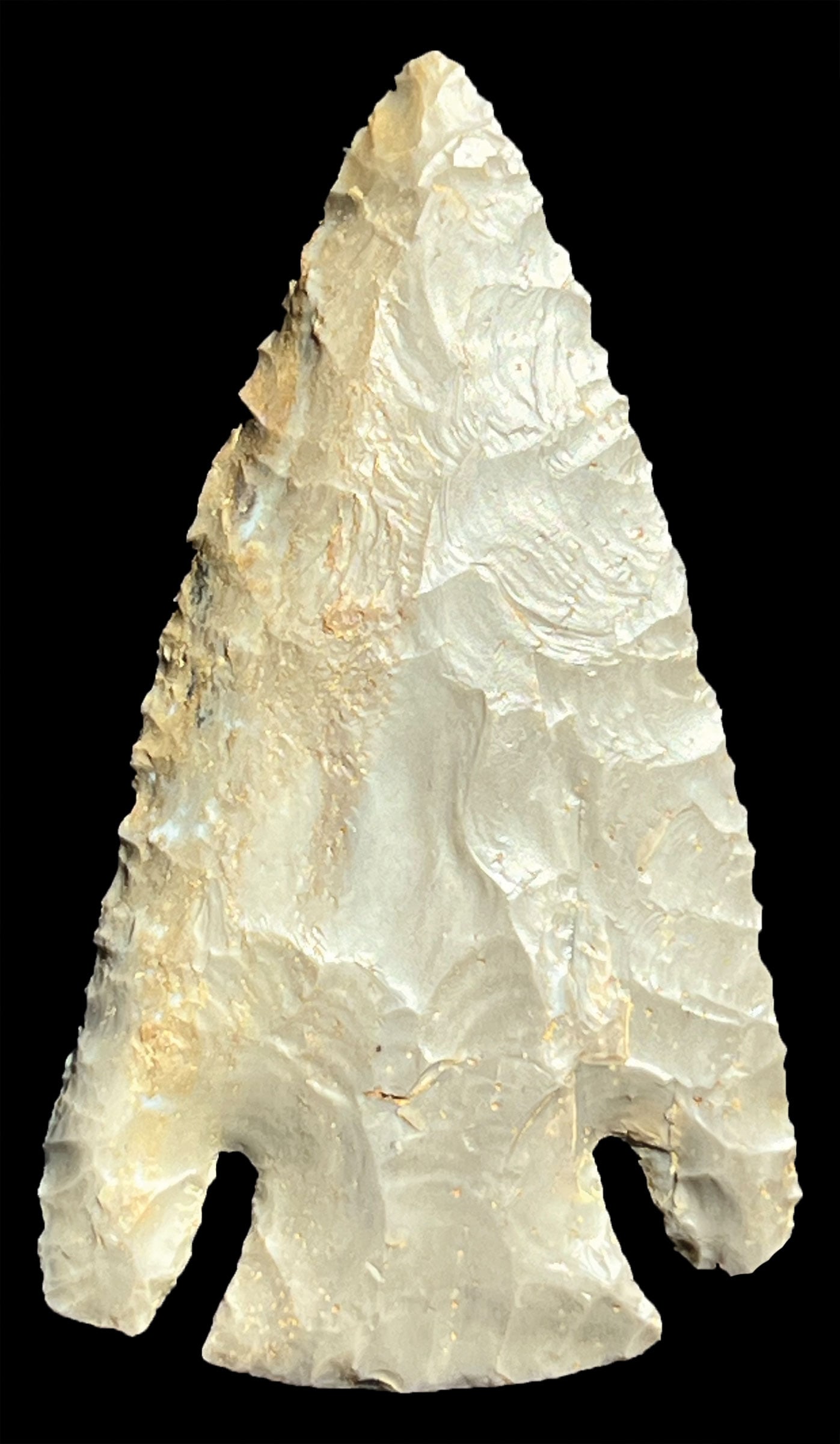 3 1/8" Lost Lake.  Adair Co, KY.  High grade Hornstone.  Ex-Dale Rector.  Davis G10 COA (1 of 5)