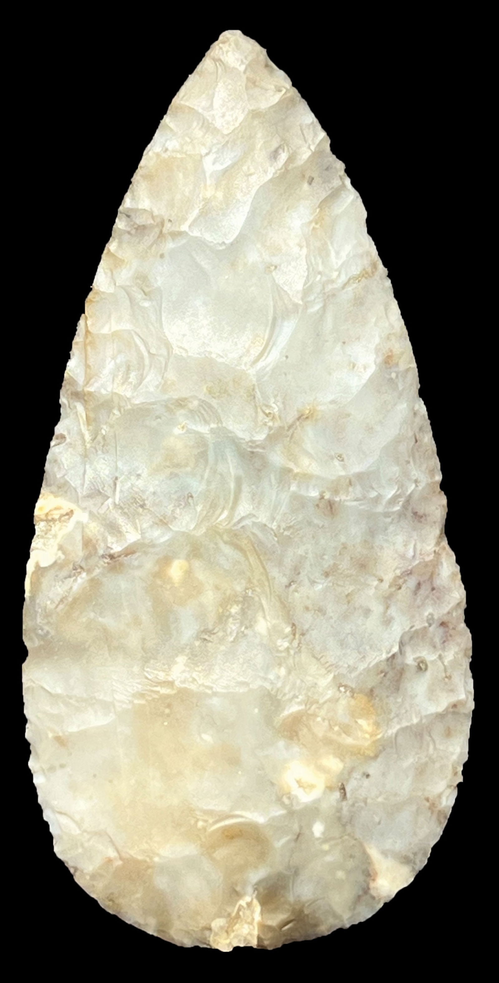 Very nice 4 1/16" Adena Flintridge Blade.  Fairfield Co, OH.  Ex-Dale Rector.  COAs (1 of 4)