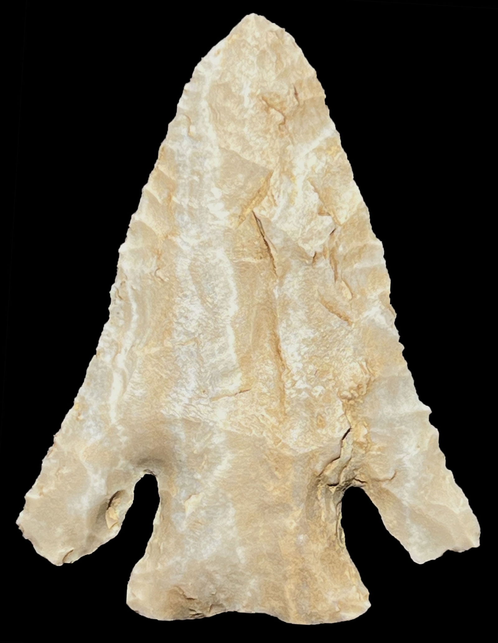 2 5/8" Lost Lake.  Nelson Co, KY.  Tyrone Chert.  Very good condiiton.  Ex-Dale Rector, Jeremy (1 of 2)