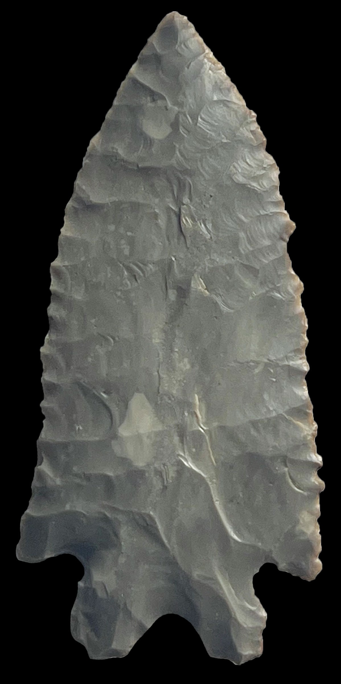 4 1/16" MacCorkle.  Breckenridge Cp,KY.  Very thin.  Glossy Horntone.  Ex-Dale Rector.  Davis G9+ (1 of 7)