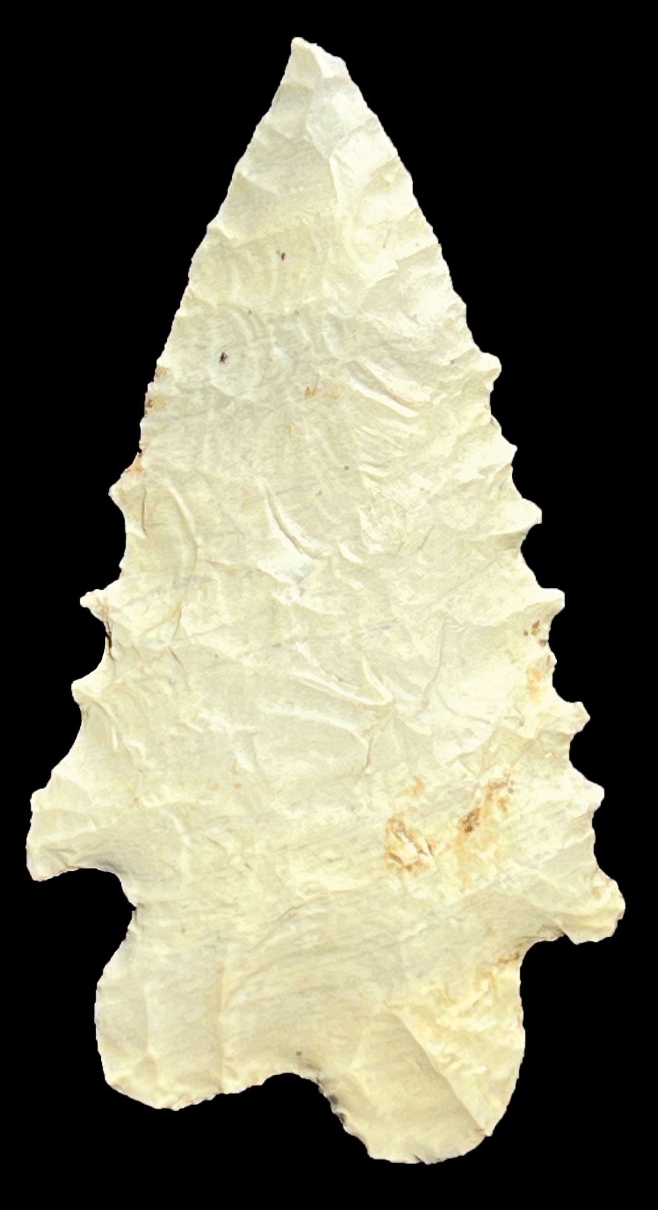 2 5/8" MacCorkle.  Meade Co, KY.  Well made with pronouced serrations.  Ex-Dale Rector (1 of 2)