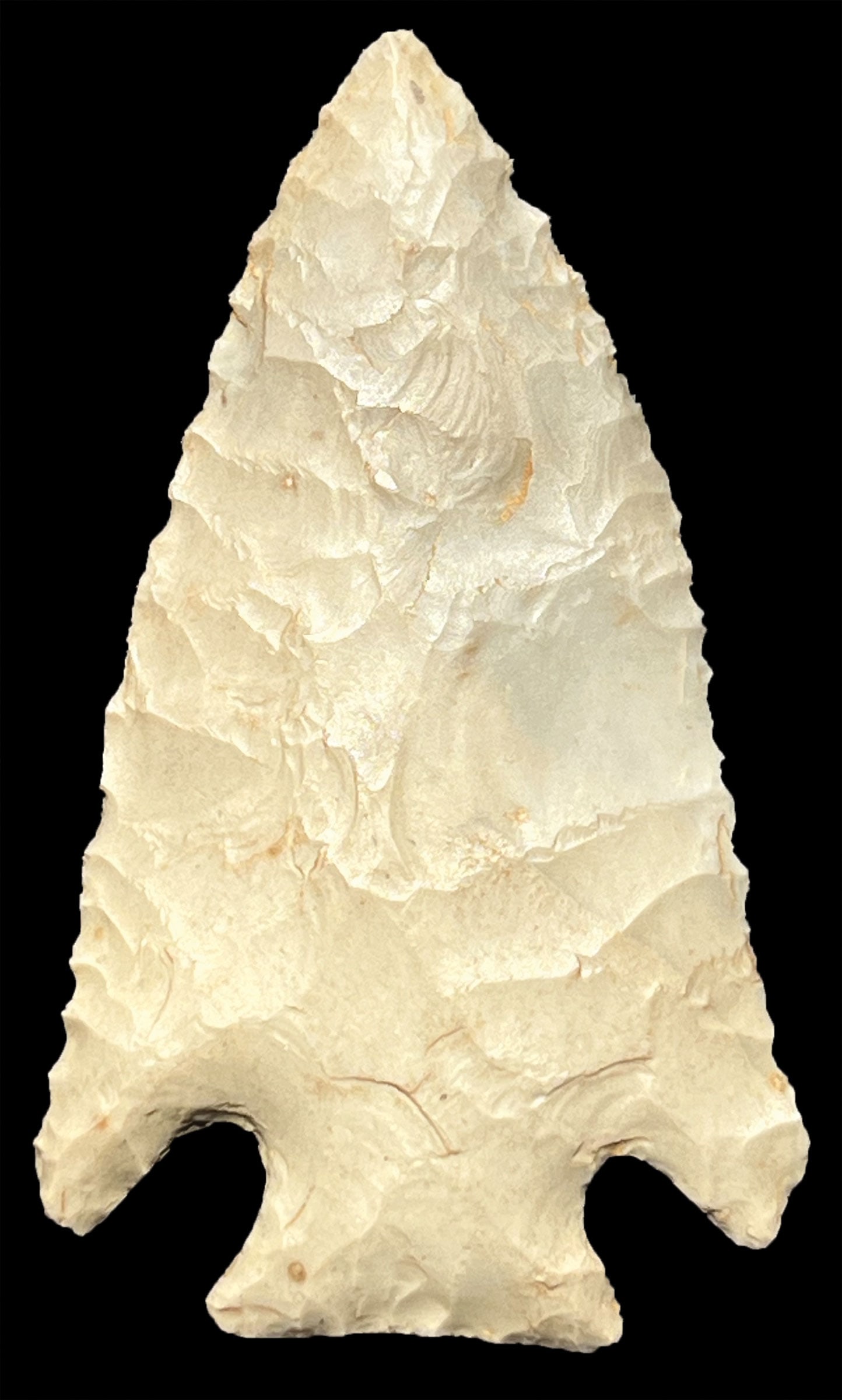 3" Lost Lake.  Meade Co, KY (Ekron).  Water worn Hornstone.  Ex-Dale Rector.  Davis G7 COA (1 of 3)