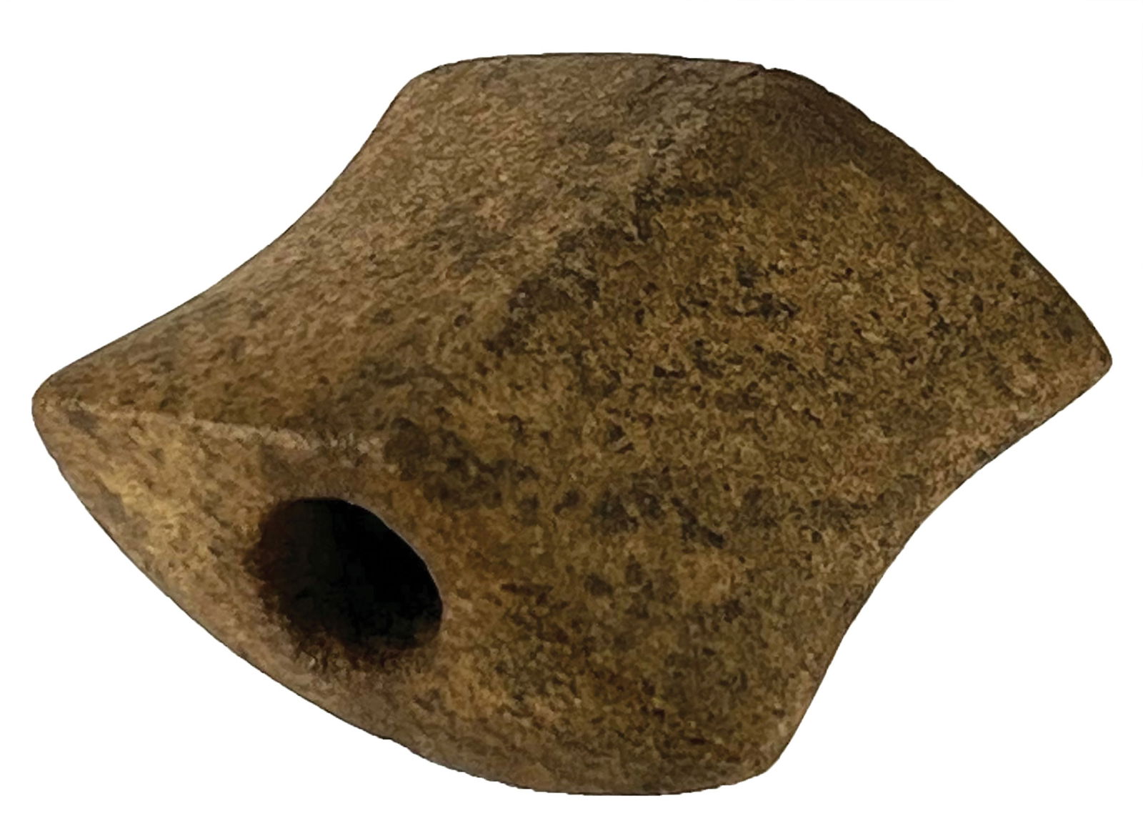 2 3/8" Granite Saddle Bannerstone. Mason County, Kentucky. Jackson COA (1 of 8)