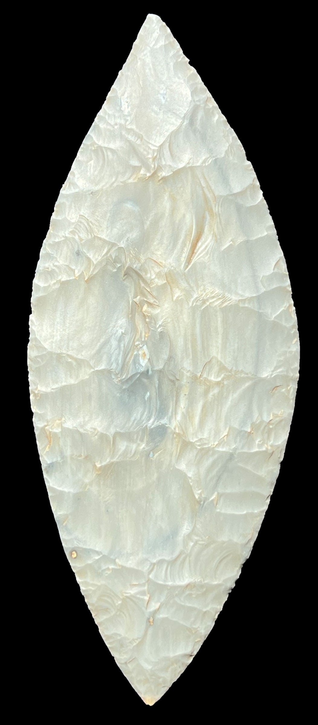 7 1/4" Hornstone Flint Bi-Point Blade.  Selling "as is". (1 of 2)