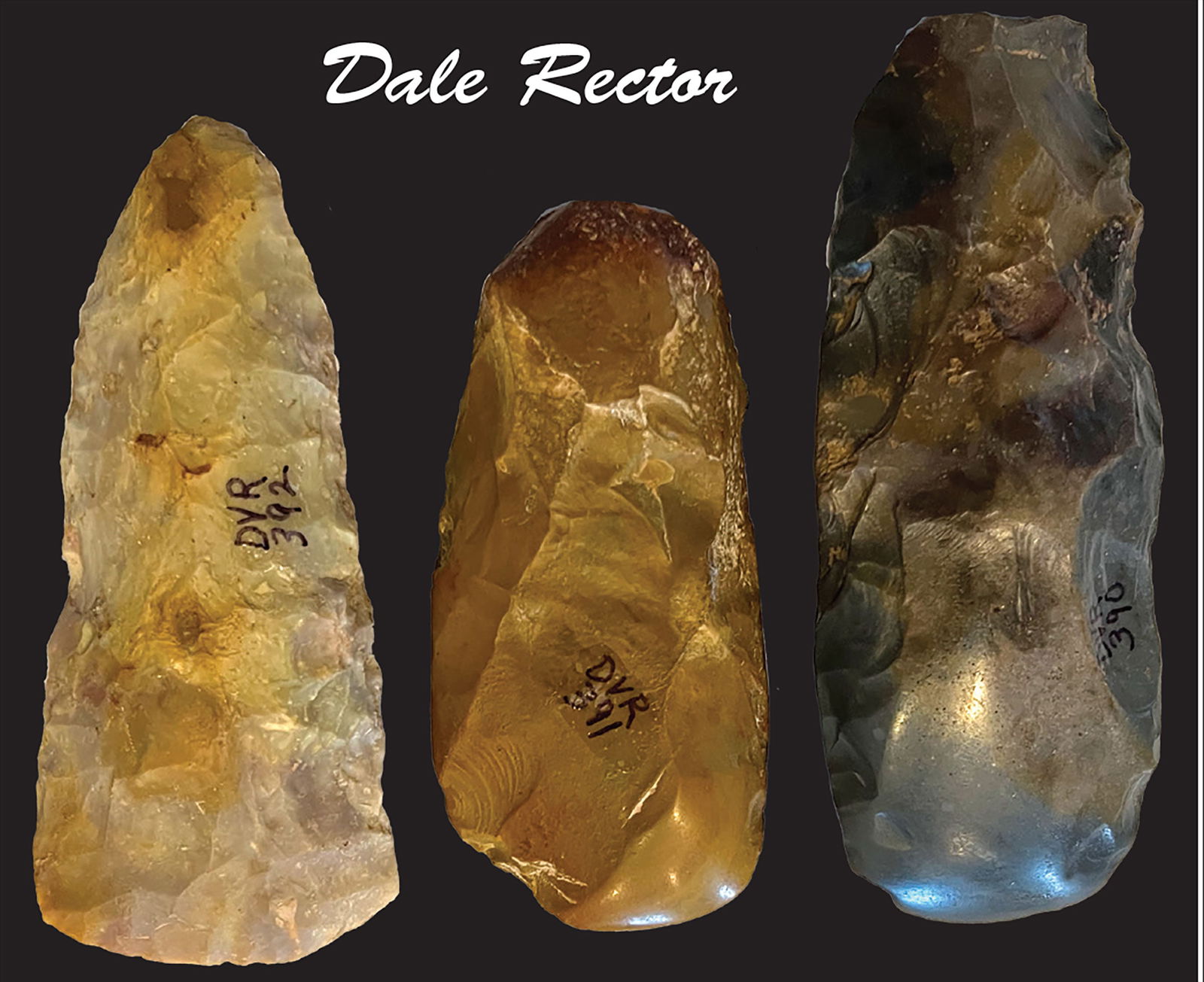 3 Polished Celts from Hardin Co, KY.  Ex-Dale Rector (1 of 1)