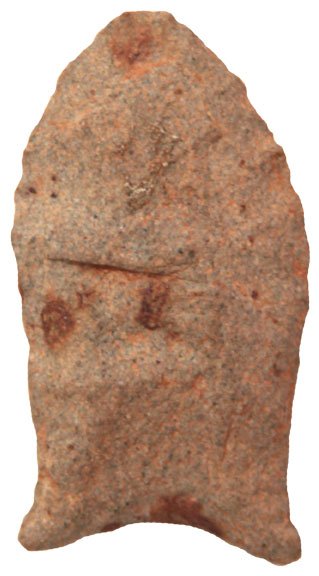 1 3/4” Beaver Lake. Western NC. Ex-Pipes: 1 3/4” Beaver Lake. Western NC. Tan spotted chert or quartz. Ex-Pipes Collection