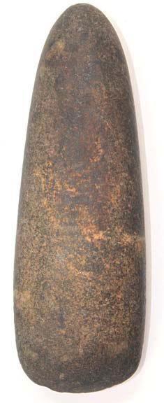 6 3/4” Fine Adena Celt. IN. Pict Warner Catalog: 6 3/4” Fine Adena Celt. IN. Pictured in 9/83 Dave Warner Sale Catalog