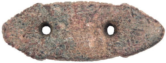 Steatite Gorget. Highly engraved. Cocke Co, TN: Wonderful 3 1/4” Steatite Gorget. Highly engraved. Cocke Co, TN