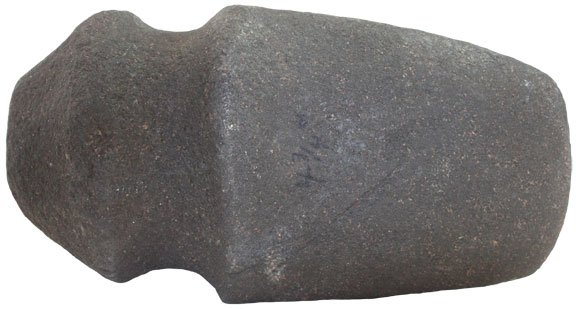 7 5/8” Black 3/4 Groove Axe. Darke Co, OH: 7 5/8” Black 3/4 Groove Axe. Darke Co, OH. Bernacchi