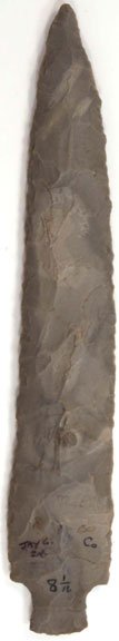 The 8” Trauterman Adena Spear. Pictured WW#7: The 8” Trauterman Adena Spear. Jay Co, IN. Large and fine. Pictured in WW#7, pg 351. Jackson Paper