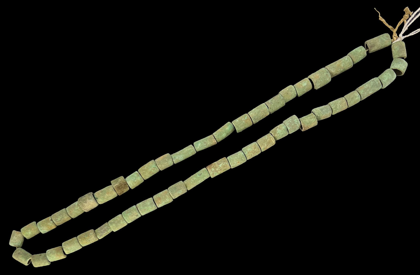 49 Hopewell Copper Beads. Scioto County, Ohio. (1 of 6)