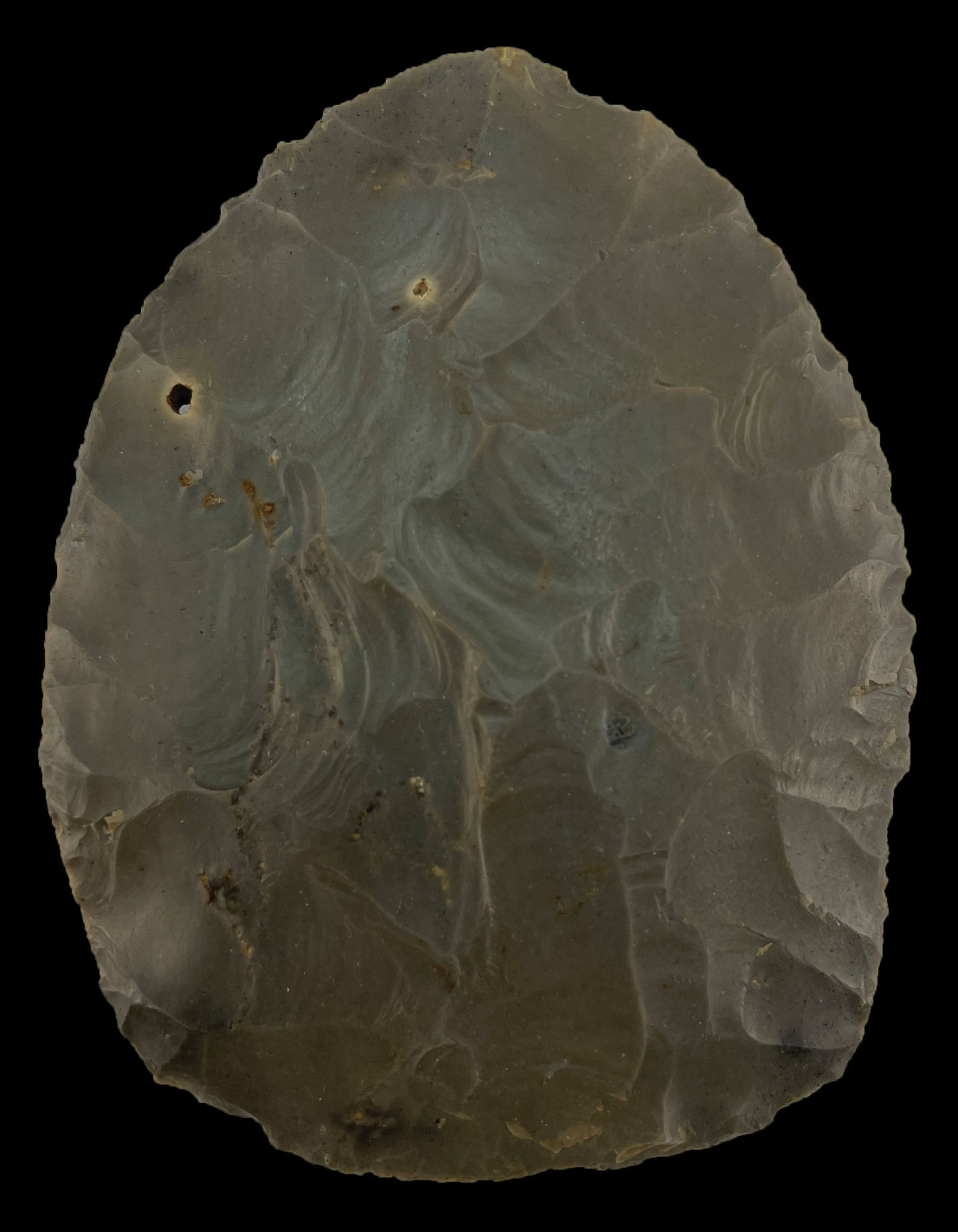 2 Cache Blades. 4 3/8" and 5 1/2". Greene Co, Indiana. (1 of 4)