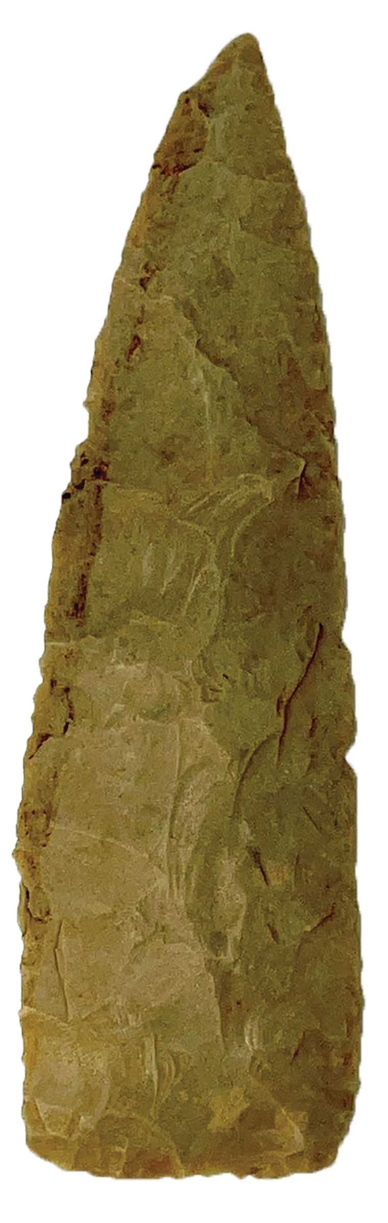 4 9/16" Ensor knife. Tan Chert. Hays Co, Texas. Rogers COA (1 of 3)