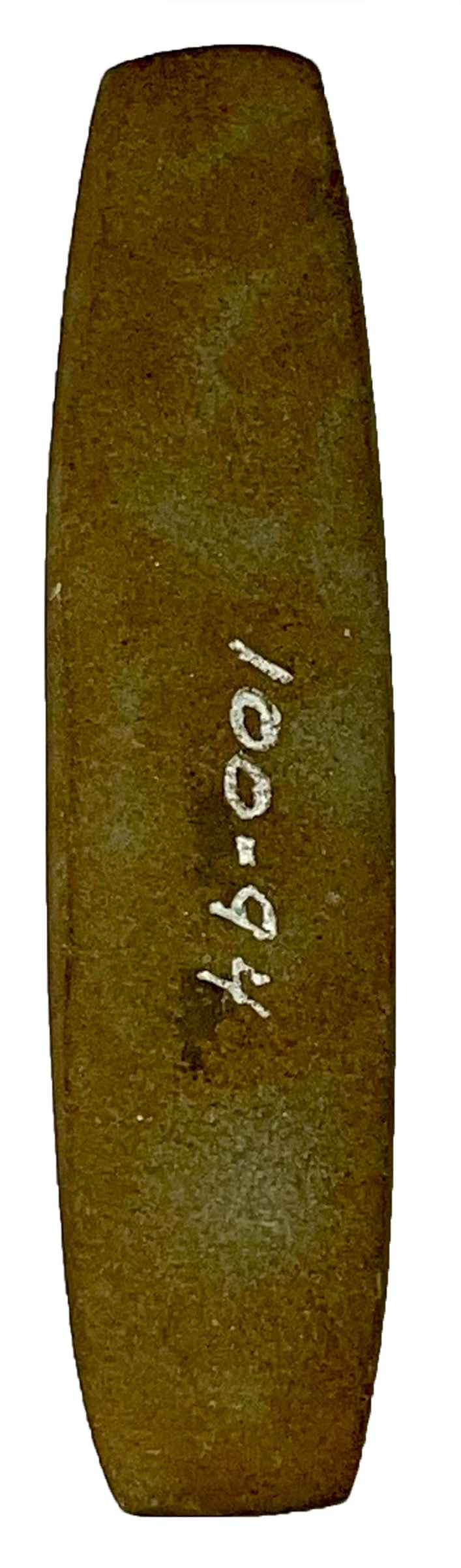 4 1/8" Undrilled Gorget. Ohio. Ex Charles Henderson (1 of 2)