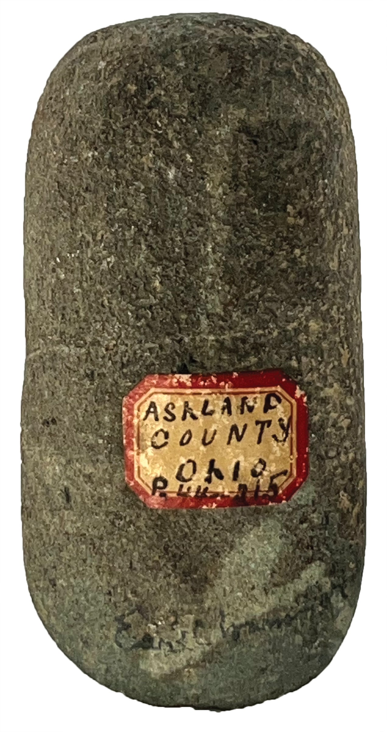 4 1/8" Hardstone Celt. Ashland Co, OH. Signed by Earl Townsend (1 of 4)