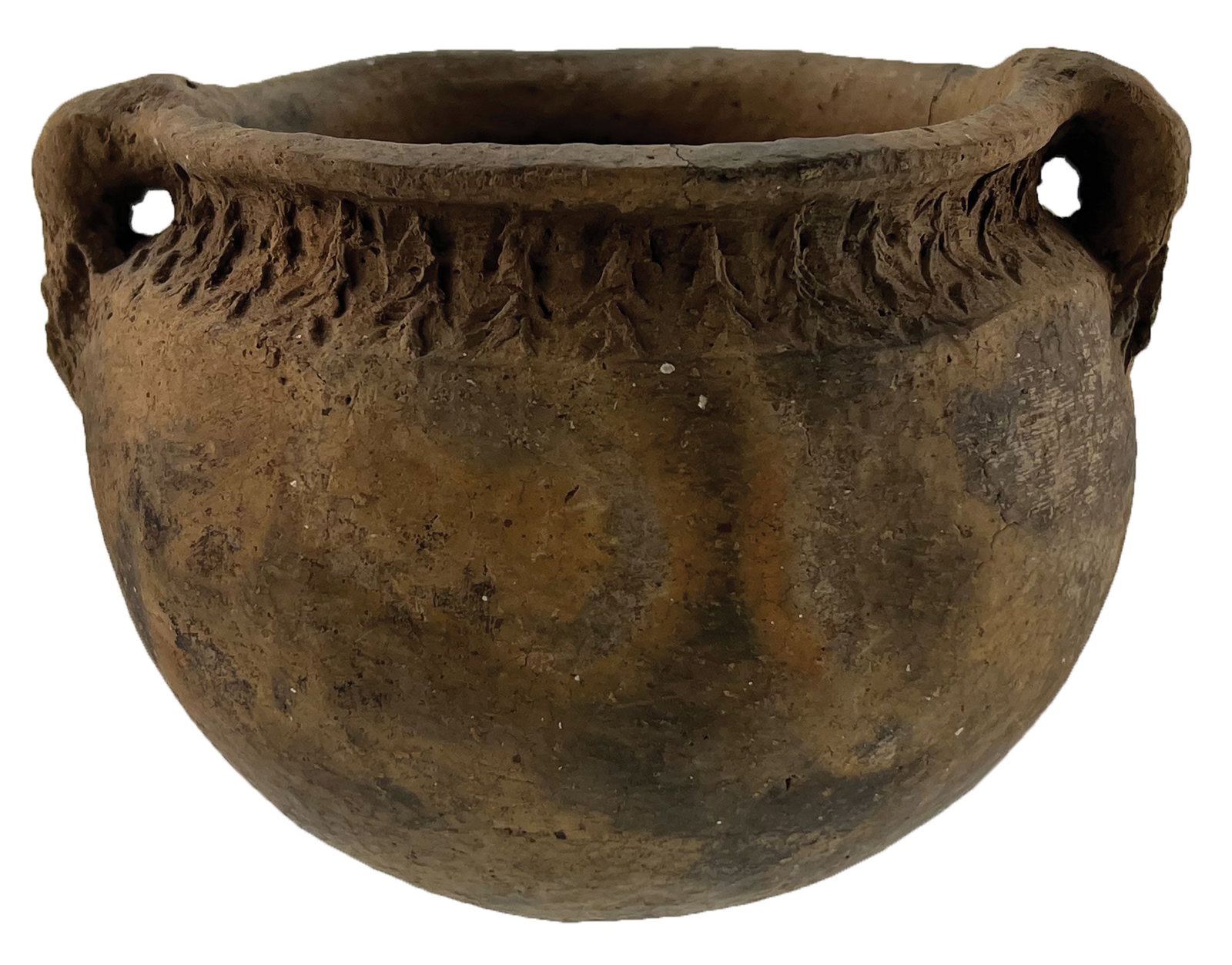 6" D. Strap Handle Jar. Found by Harvey McGehee. Pictured (1 of 6)