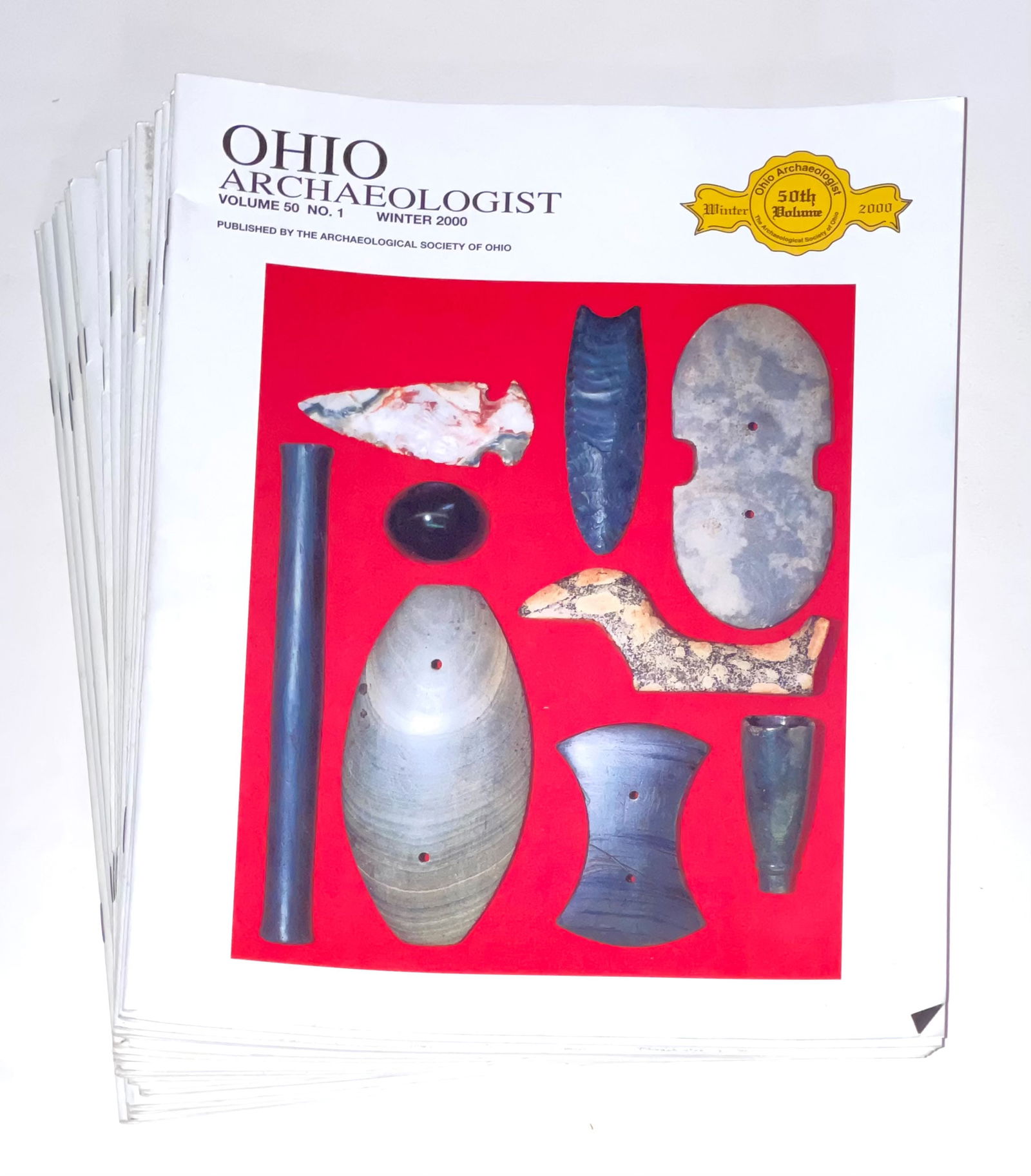 16 Ohio Archaeologists. Includes complete set 2000 through 2003. (1 of 1)