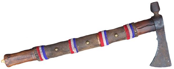 20” Pipe Tomahawk. Old Tomahawk Pipe head: 20” Pipe Tomahawk. Old Tomahawk Pipe head with professionally installed new handle