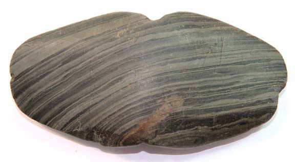 3 1/2” Winged Bannerstone. OH. Jackson COA: 3 1/2” Winged Bannerstone. OH. Ex-Parks. From the Brad Cowan Collection. Jackson COA