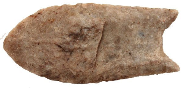2 3/4” Clovis. IL. Oolithic Chert. Partain COA: 2 3/4” Clovis. IL. Oolithic Chert. Partain COA