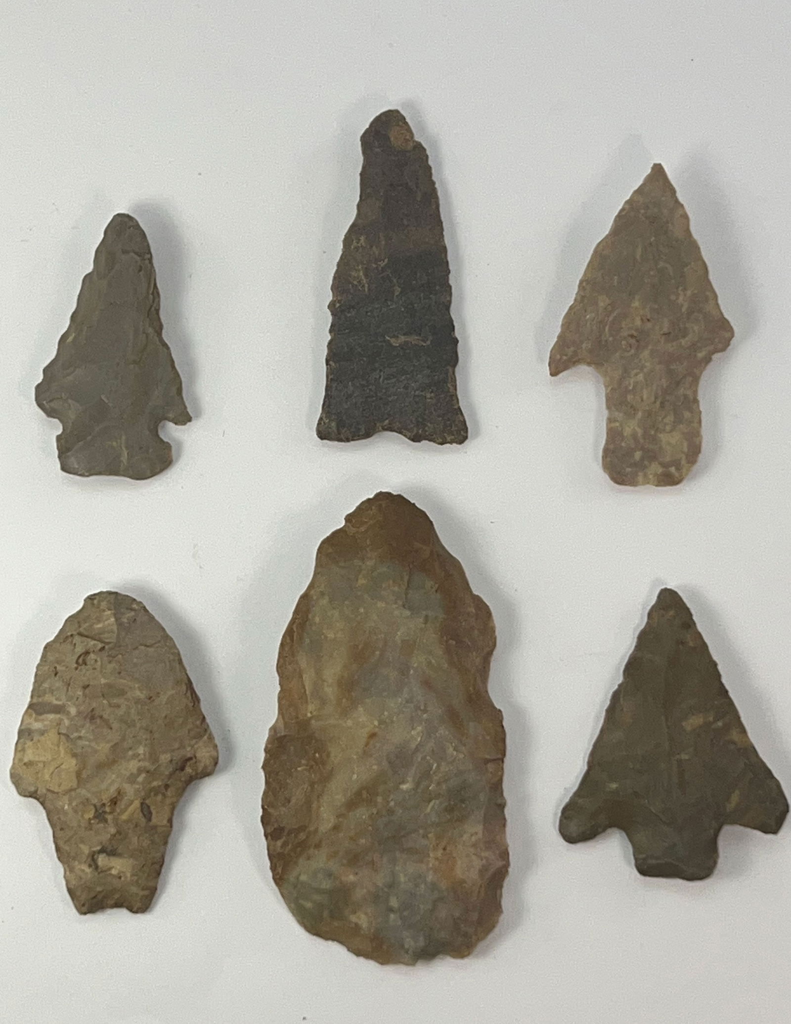 Frame of 6 Points.  1 15/16"-3 3/8".  Ex-Glenn McQuaide. (1 of 2)