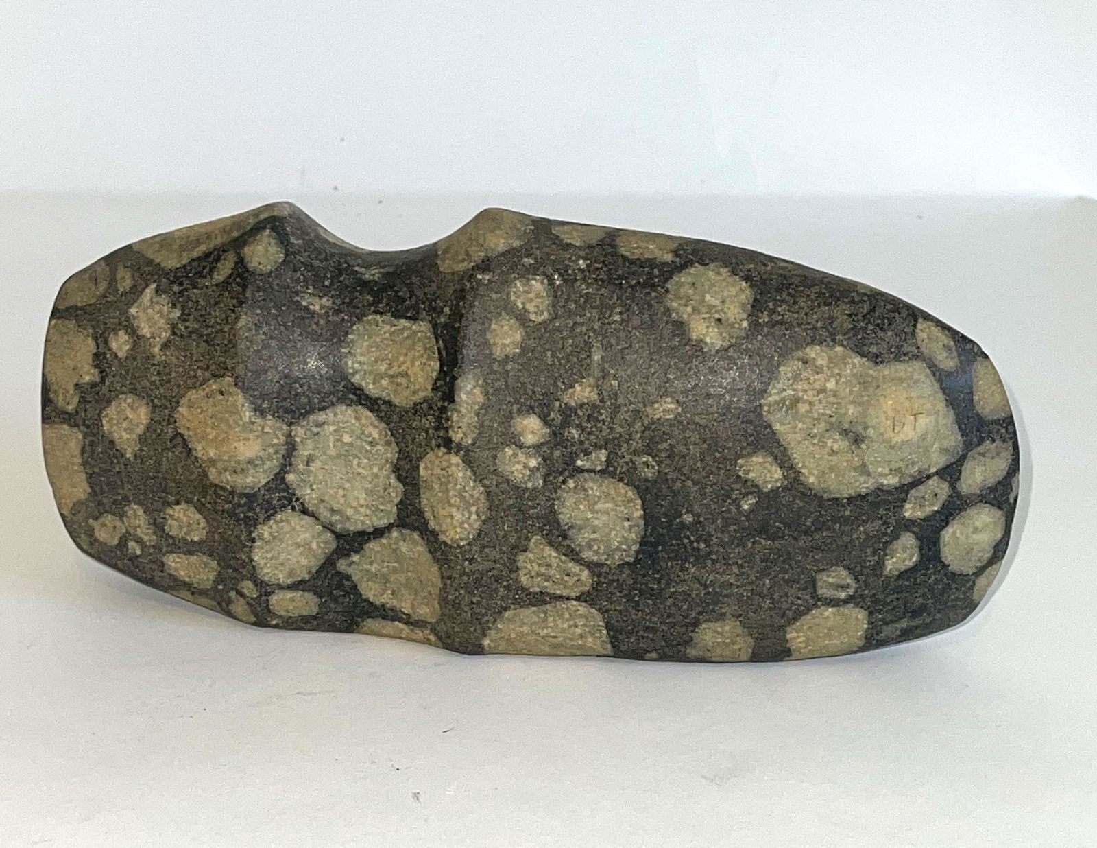 9 1/2" 3/4 Grooved Axe.  Ex-Burton/Teubner Estate. (1 of 4)