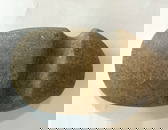4 3/4" Quartz 3/4 Groved Axe. Ex-Burton/Teubner Estate.
