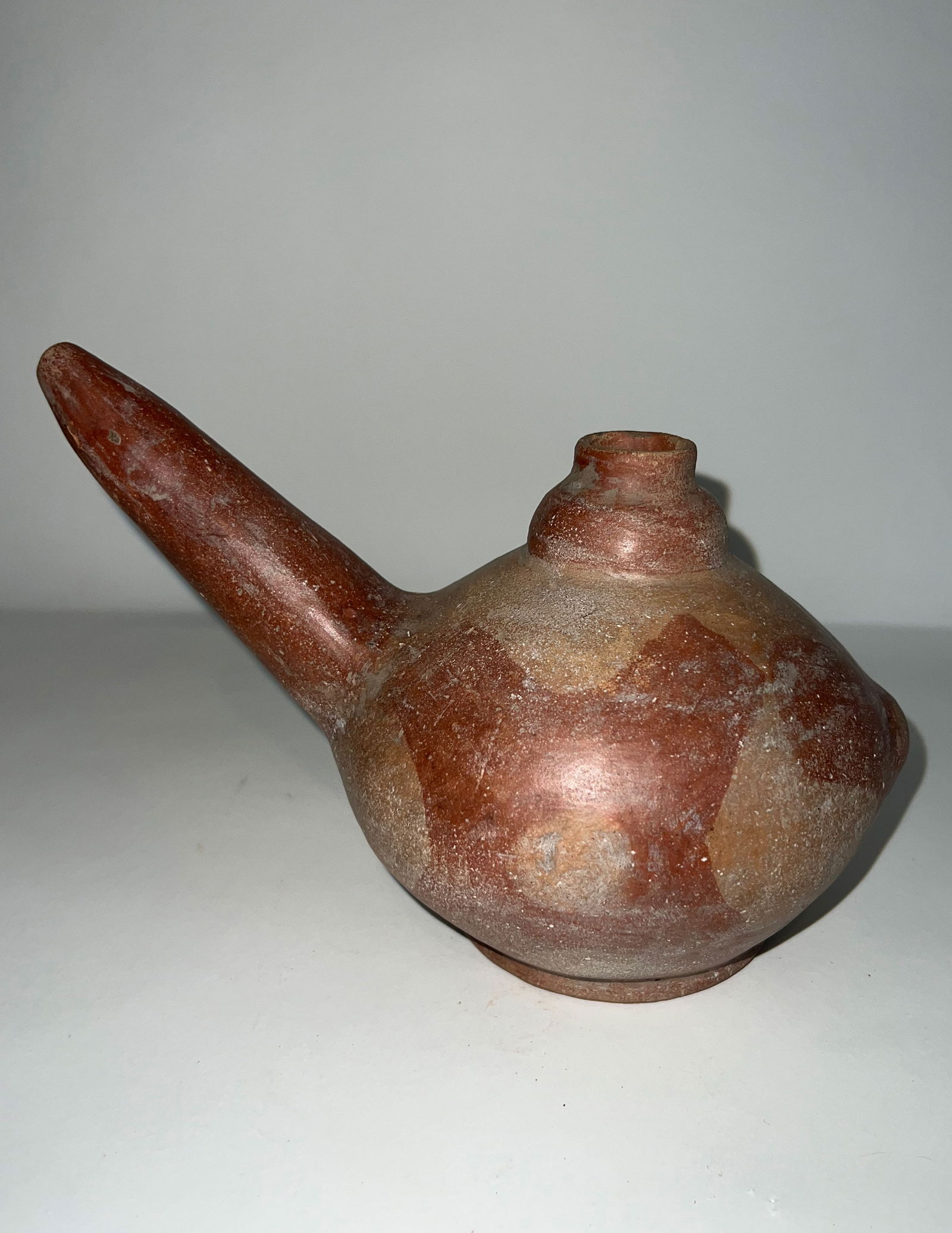 11 1/2" W. Quapaw Teapot.  Ex-Burton/Teubner Estate. (1 of 5)