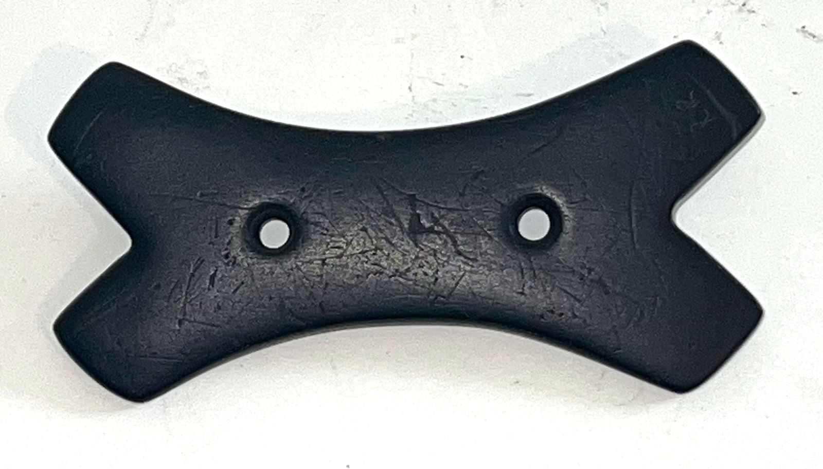 4 7/8" Canal Coal Reel Gorget.  Ex-David Cunningham. (1 of 2)