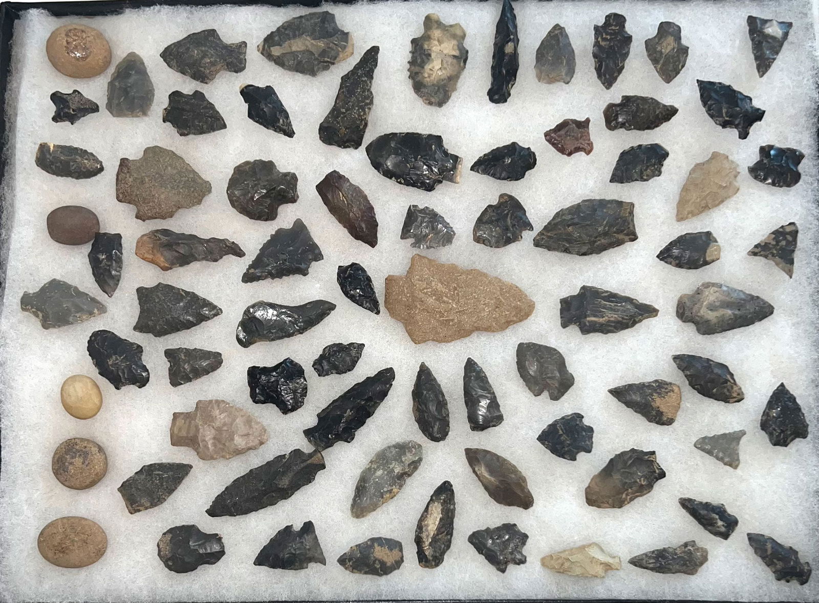 Frame with 64 Tennessee Points.  Ex-Stan Ryland. (1 of 3)