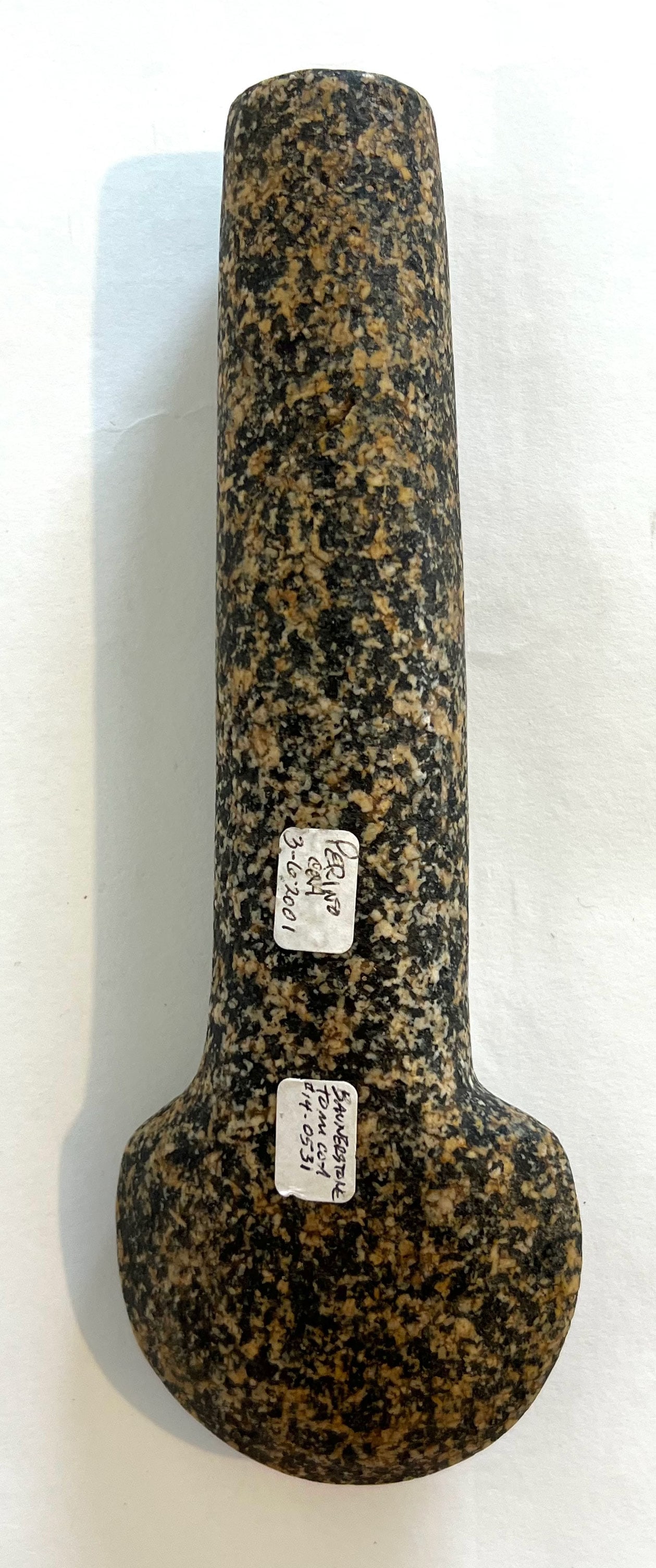 9" Hardstone Spud.  Ex-Burton/Teubner Estate. (1 of 3)