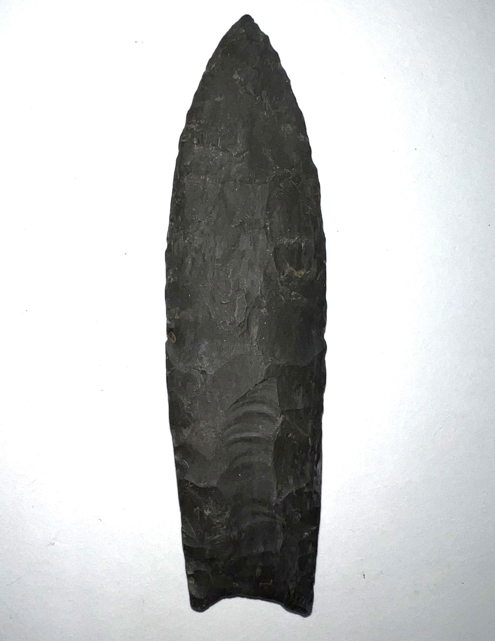5" Black Clovis.  Ex-David Cunningham. (1 of 2)